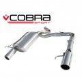 BM62 Cobra Sport BMW 3 Series 318D & 320D (E90) Saloon 2005-11 Dual Exit Rear Box Section